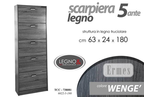 Scarpiera slim ante - 5,