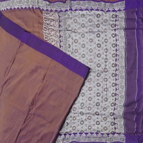 Sari vintage viola due toni - sari,
