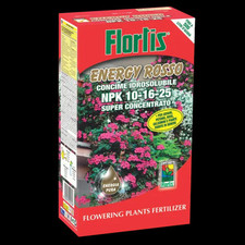 Concime Gerani Surfinie Petunie ENERGY ROSSO FLORTIS - FIORI GIGANTI E COLORATI