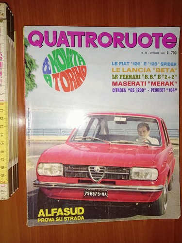 Quattroruote - 202, 1972)