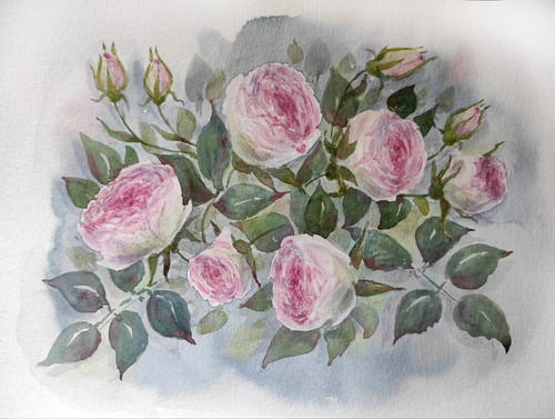 Quadro moderno vintage - , fiori