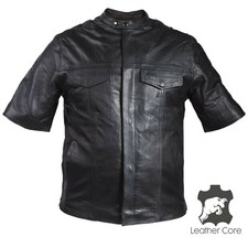 Camicia uomo vera pelle di