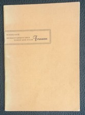 JOACHIM  RINGELNATZ  :  BETACHTUNGEN  ÜBER  DICKE  UND  DÜNNE  FRAUEN   1941