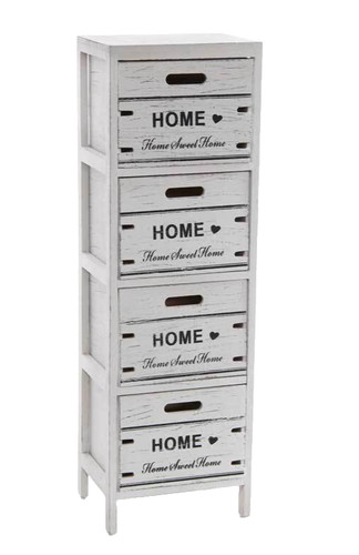 Cassettiera cassetti slim - 4,