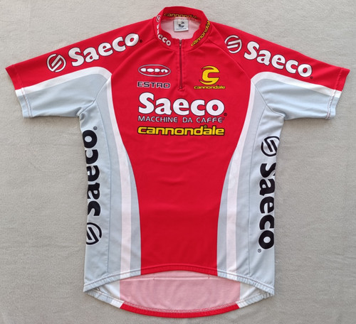 Maglia ciclismo saeco estro - maglia,