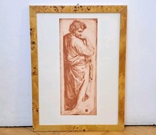 QUADRO STAMPA FOTOGRAFICA-ALINARI FIRENZE-RAFFAELLO SANZIO-SAN PAOLO-VINTAGE