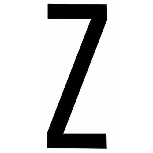 Lettera adesiva per - lettera, targa