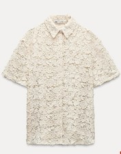 Camicia top zara fiori - camicia,