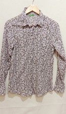 Camicia hawaiana manica lunga da donna of Benetton in cotone multicolore taglia