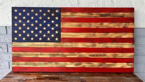 Bandiera americana rustica - , in