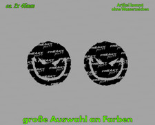 Adesivi sticker Bad Emoji bici
