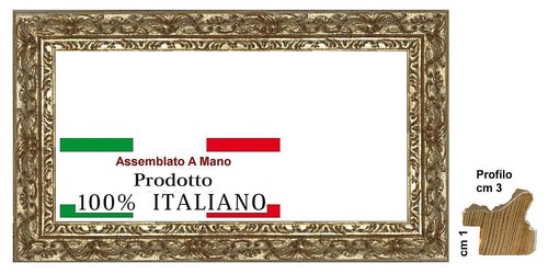 Cornice legno argento - cornice,