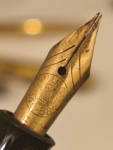 Pelikan 500nn black - black, green