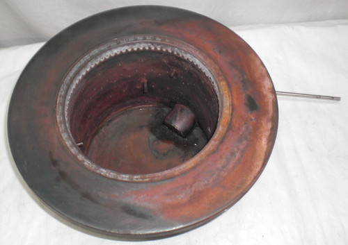Pentola bruciatore inclinata