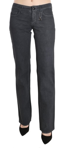 Pantaloni denim grigi a - in,