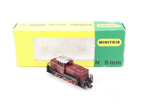 Locomotiva diesel minitrix - diesel, n