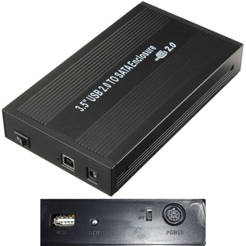 Box hard disk esterno - esterno, 3,5"