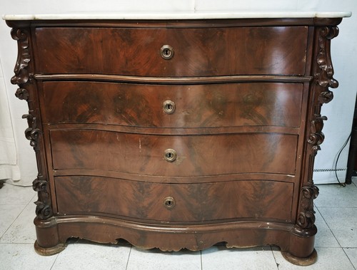 Antico cassettone epoca - cassettone, –