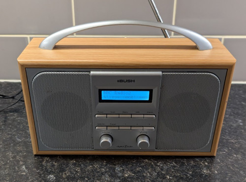 Radio dab bush legno con - in,