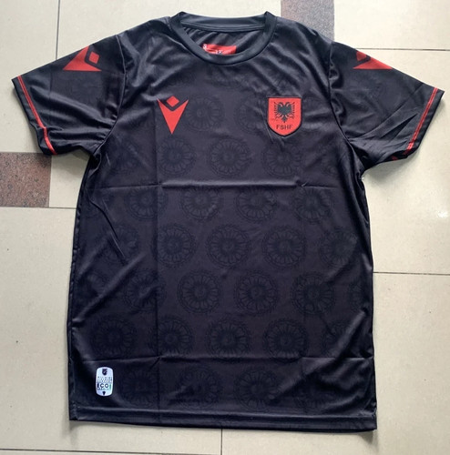 Shirt maglia nera albania - maglia,