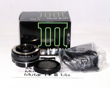 Obiettivo Teleconvertitore Contax Carl Zeiss Mutar III 1.4x T usato con custodia