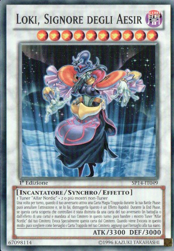 Carta loki signore - carta, gi