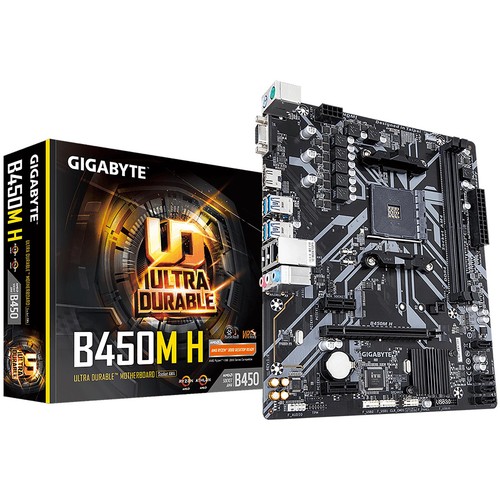 Gigabyte b450m scheda madre - gigabyte, h