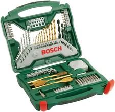BOSCH SET 70 PUNTE INSERTI ESAGONALI TRAPANO AVVITATORE FERRO LEGNO CEMENTO