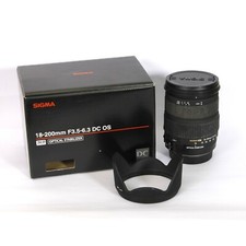 Sigma 18-200 F3.5-6.3 DC OS per Canon EF - COME NUOVO.