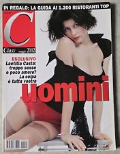 LAETITIA CASTA magazine CLASS 2002 italy