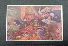 Cartolina Militare Ussaro Austriaco e Contadina Salon Malarzy Poskic Kossak Pinx