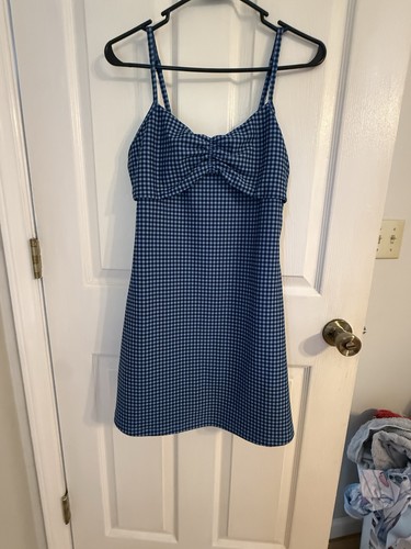 Abito abercrombie blu - abercrombie, gingham
