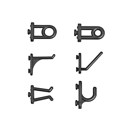 Ganci per pannello - , forato