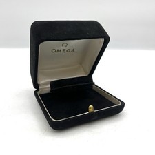 Scatola box per Omega  NERA Box vintage completa velluto rara con inserto