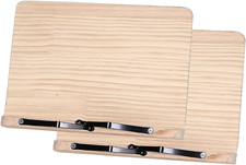 2Pz Leggio in Legno per Libri