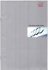 Audi Range 2003 UK Market