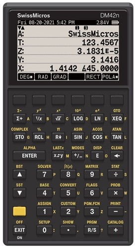 Swissmicros dm42n calcolatrice - dm42n,