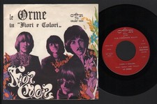 7" ORME FIORI E COLORI / LACRIME DI SALE CAR JUKE BOX 1968 PSYCHEDELIC PROG