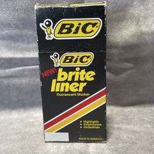 NOS Vintage 1984 BIC Brite