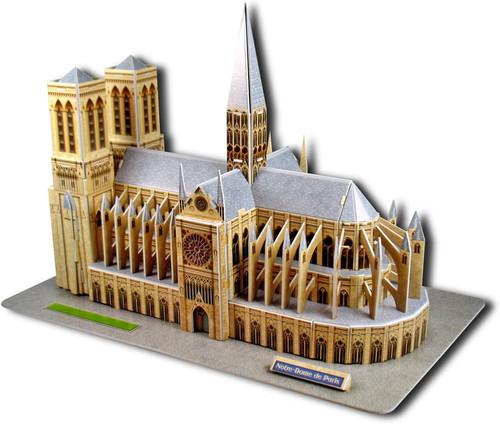 Cubic fun puzzle 3d notre - -,