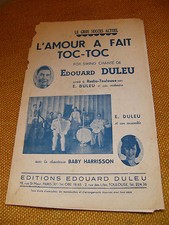 Partitura L'Amore Ha Fatto Toc