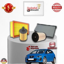 KIT TAGLIANDO 4 FILTRI SEAT LEON II 1.9 TDI 77KW 105CV DAL 2005 ->