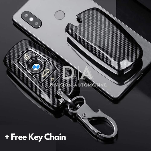 Custodia cover chiave carbonio