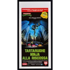 locandina TARTARUGHE NINJA Teenage Mutant Turtles gilard riscossa ooz B223