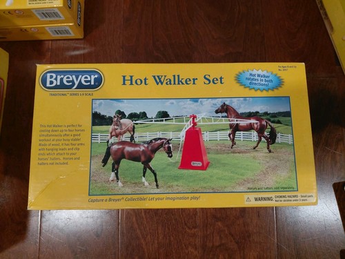 Breyer hot walker - walker, set