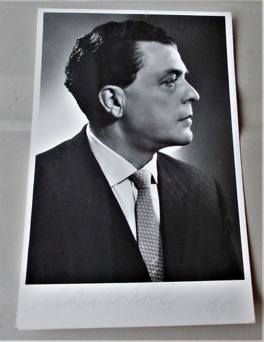 Foto autografo cantante lirico - foto,