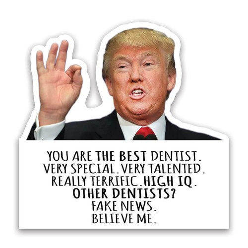 Adesivo regalo dentista - adesivo,