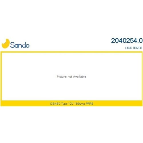 Alternatore sando 2040254 - sando, 2040254.0