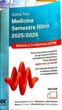 Alpha Test Medicina Semestre Filtro Manuale di preparazione