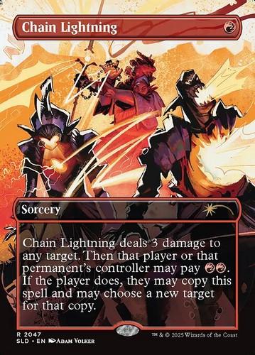 Mtg chain lightning - chain, 2047